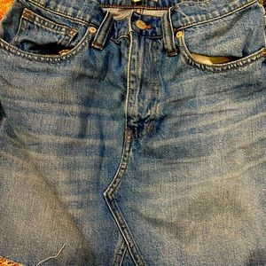 Madewell Jean skirt sz 26